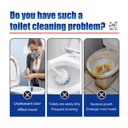 Jaysuing Toilet Cleaning Block, Deodorizing Remove Scale And Urine Stains Household Toilet Cleaning Block