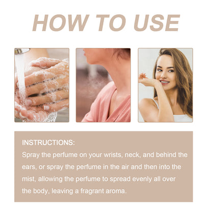 Caramel Cascade Perfume Oil, Lasting Fragrance Light Elegant Natural Niche Fresh Mild Not Pungent Portable Caramel Perfume