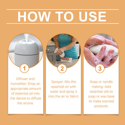 Autumn Essential Oil Set Indoor Warm Atmosphere Long-Lasting Warm Fragrance Soft Fragrance Humidifier Available