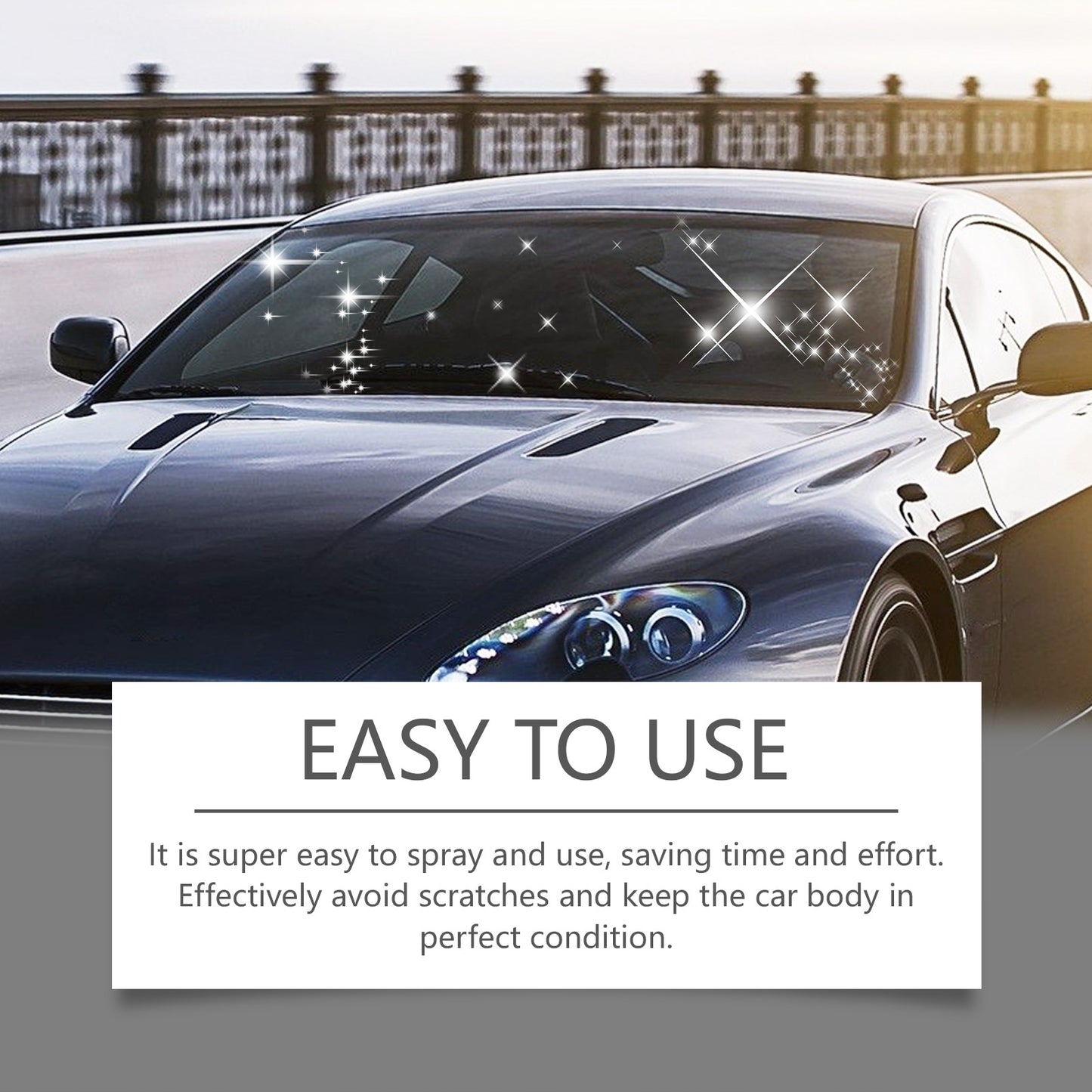 Rayhong Automotive Coating Agent (120ml) Nano Coating Crystal Liquid Spray For Car Paint, Car Dashboard Water-Repellent Wax Water