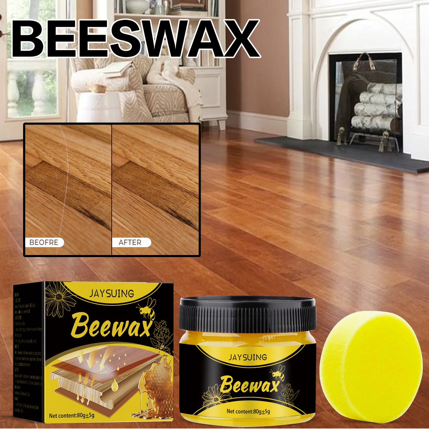 Furniture Restoration Beeswax, Furniture Beautification Polishing Maintenance Cleaning Care Beeswax