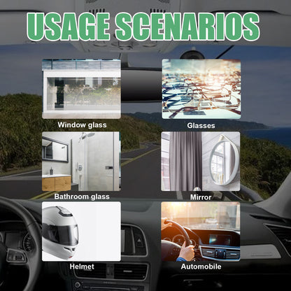 Rain Repellent For Car Windshield, Car Glass Cleaning Decontamination Stains And Impurities Water Renovation Cleaning Agent