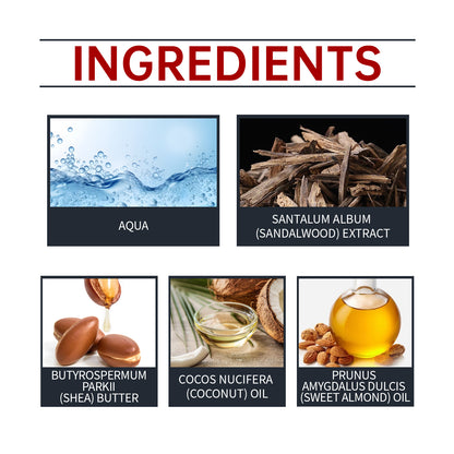 Facial Hair Care Cream, Men's Facial Hair Moisturizing Facial Hair Cleansing Facial Hair Moisturizing Facial Cream