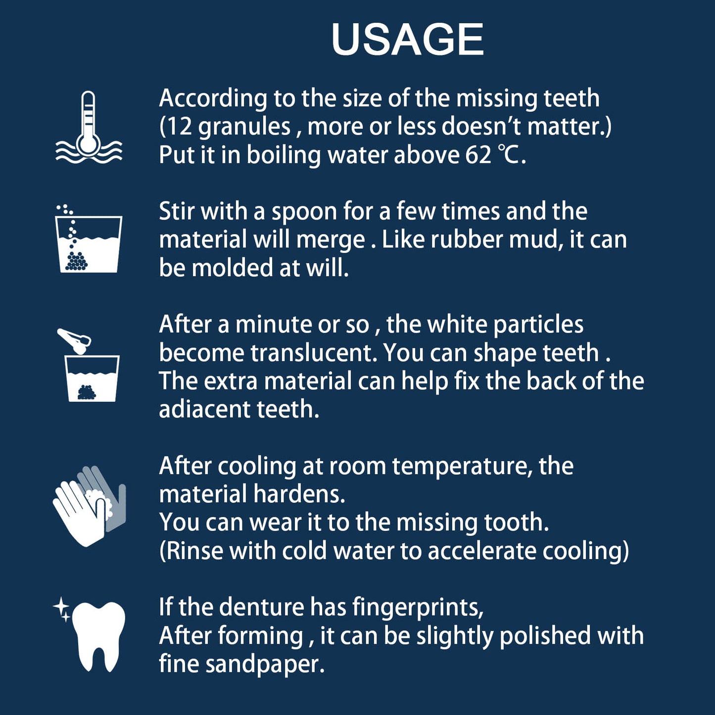 EELHOE Denture Decorative Teether Set, Halloween Vampire Makeup Dress Up Fake Tooth Glue Teeth Props