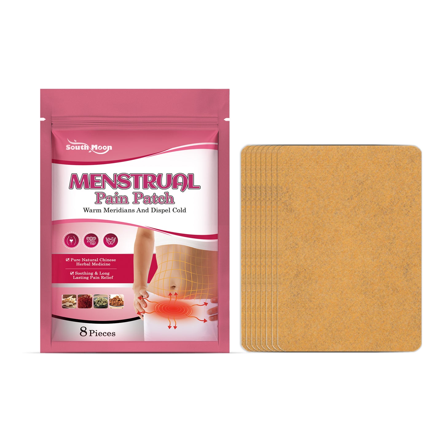 Menstrual Pain Patch, Menstrual Body Care Patch For Women To Relieve Menstrual Pain