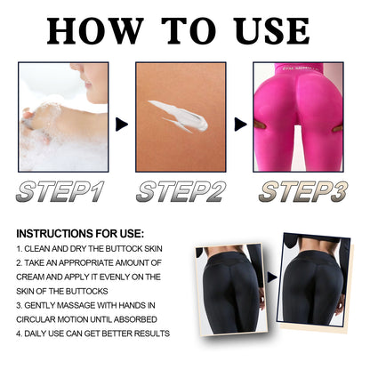 Buttock Care Cream, Repair Rough Buttock Skin Gentle Care Moisturizing And Moisturizing Skin