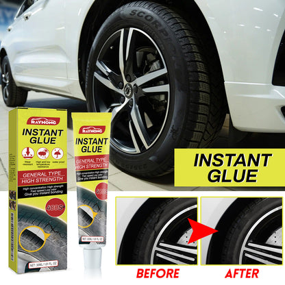 Instant Glue, Car Tire Crack Repair Glue Tire Maintenance Repair Glue Sealing Adhesive
