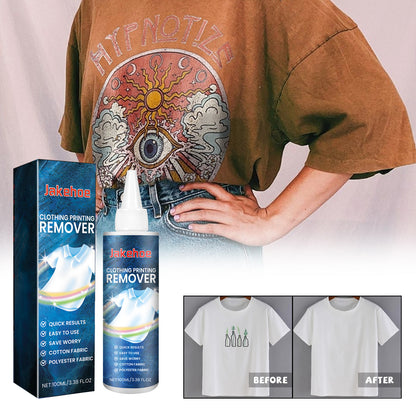 Clothing Printing Remover, Clothing Cleaning Fabric Print Pattern Pattern Letter Cleaning Remover