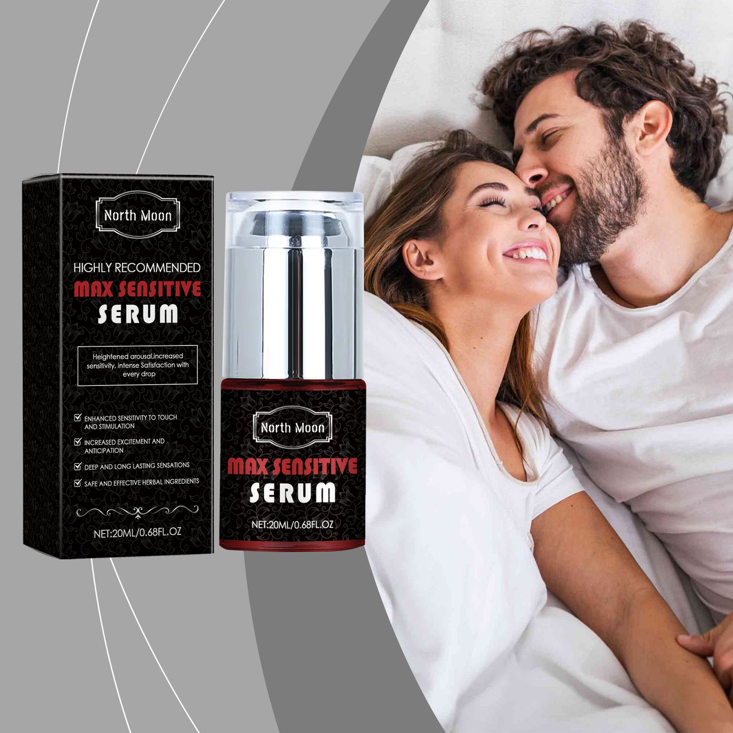 Body Care Serum Improves Skin Touch And Comfort For Intimate Moments