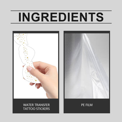 Eelhope Party Freckle Tattoo Stickers Create Natural Freckle Makeup Makeup Stickers With Glitter Spot Tattoos