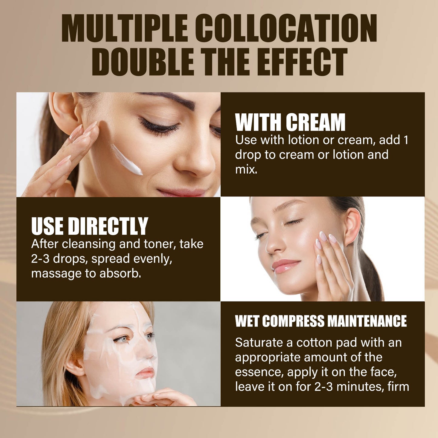 Lactosyl Acid Pore Narrowing Essence Skin Elastic Delicate Cleansing Blackhead Skin Care Essence