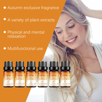 Autumn Essential Oil Set Indoor Warm Atmosphere Long-Lasting Warm Fragrance Soft Fragrance Humidifier Available