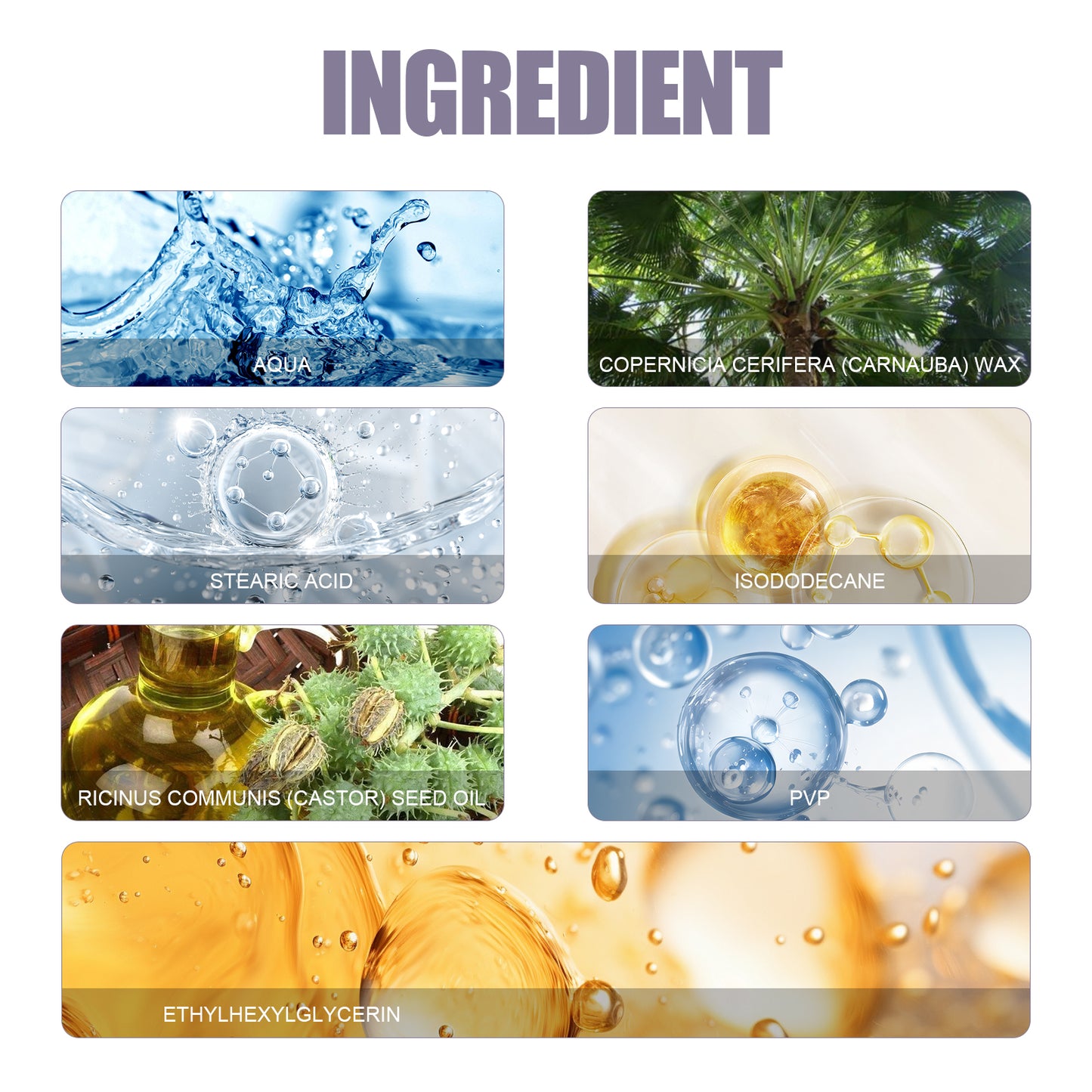 Curl Your Mascara, Eyelashes Black Beautiful Natural Thick Sweat-Proof, Not Smudgy, Not Makeup Off Slim Long