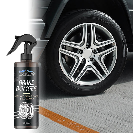 Wheel Cleaner, Car Wheel Hub Cleaning Stain Repair Removal Rust Polish