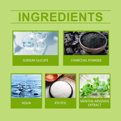 Bamboo Charcoal Toothpaste Freshen Breath, Brightening Teeth And Improving Yellow Tooth Stain Removal Toothpaste