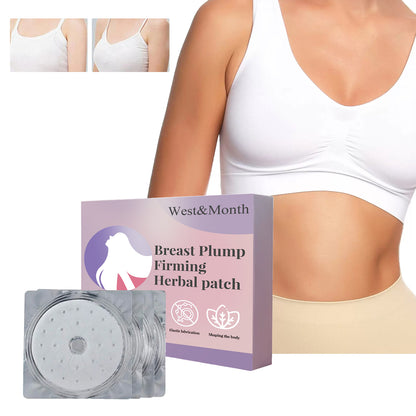 Breast Plump Firming Herbal Patch, Women's Breasts Plump Anti-sagging Breast Massage Care Patch