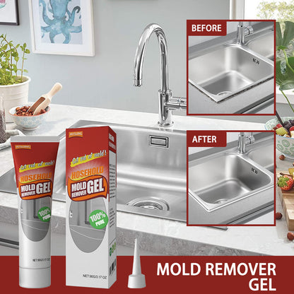 Wall Mold Removal Gel, Wall Wall Bathroom Kitchen White Mold Removal Gel