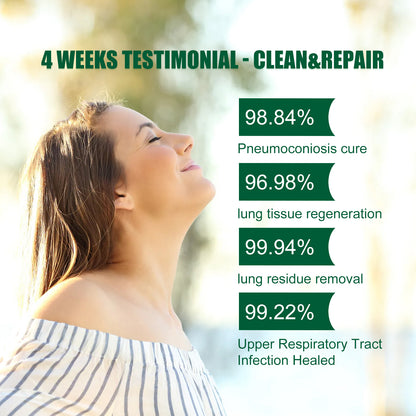 Lung Clearing Nasal Spray, Relieve Nasal Congestion, Runny Nose And Nasal Discomfort Cleansing Stop Snoring Spray