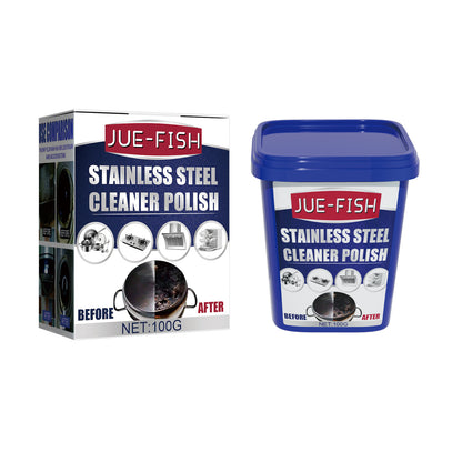 Stainless Steel Cleaning Cream, Kitchen Decontaminant Pot Rust, Pot Bottom, Stove Top Black Scale Cleaning Cream
