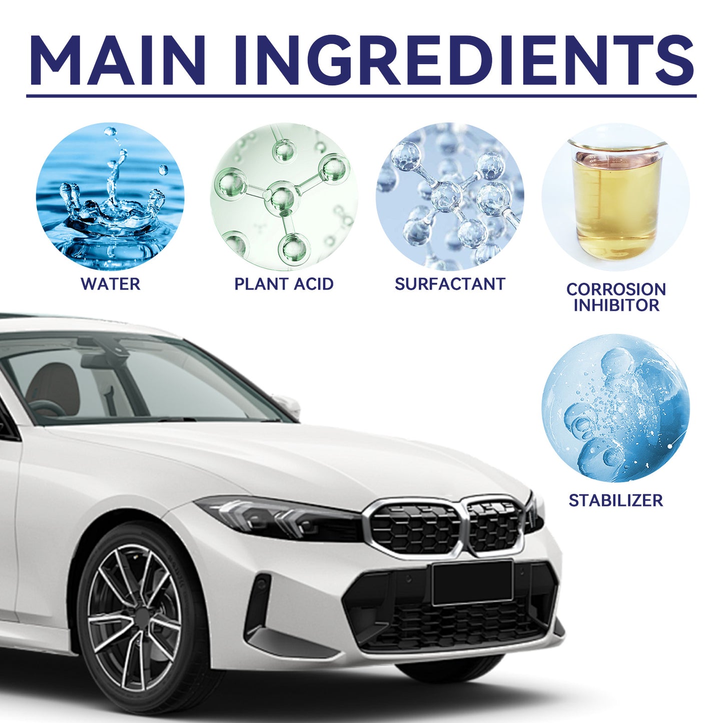 Anti Rust Lubricant, Automobile Wheel Reconditioning Plating Crystal Rust Care And Maintenance Cleaning Agent