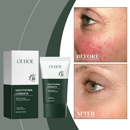 Ouhoe Moisturizing And Protective Cream, A Double Action Moisturizing And Protective Cream That Protects Light Texture And Enhances Skin Hydration All Day Long