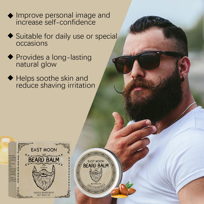 Leather Beard Care Wax Nourishes And Hydrates Hair Care Wax For Men