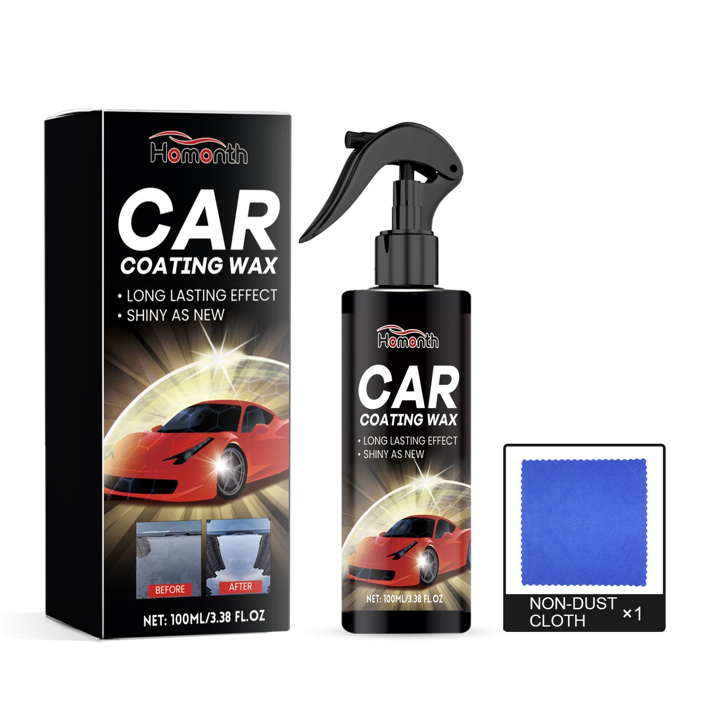 Automotive Coating Agent, Hydrophobic Crystal Polishing Maintenance Coating Agent For Automotive Waxing Nano Coating
