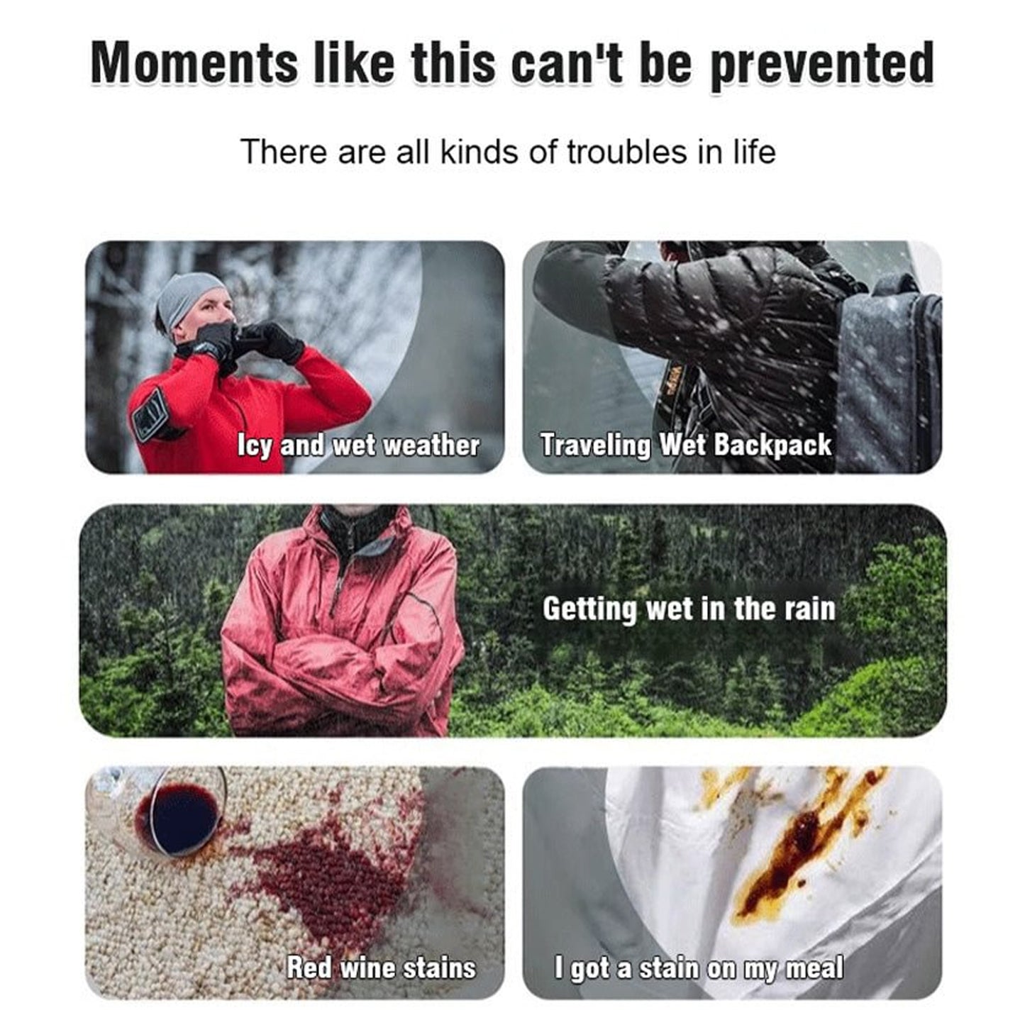 Water Proof Spray, Waterproof And Snowproof Cleaning And Decontamination Spray For Hardshell Jacket And Shoe Upper