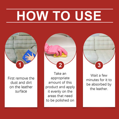 Leather Polish Cleaning Paste Furniture Leather Polish Care Sofa Boots Shoes Leather Care