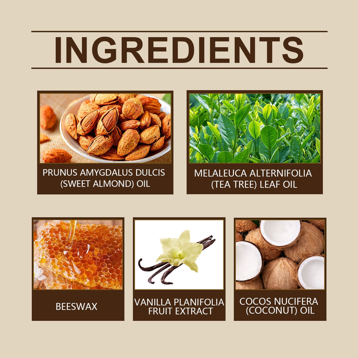 Vanilla Beard Care Wax Natural Vanilla Fragrance Gently Nourishes Beard Hair Beard