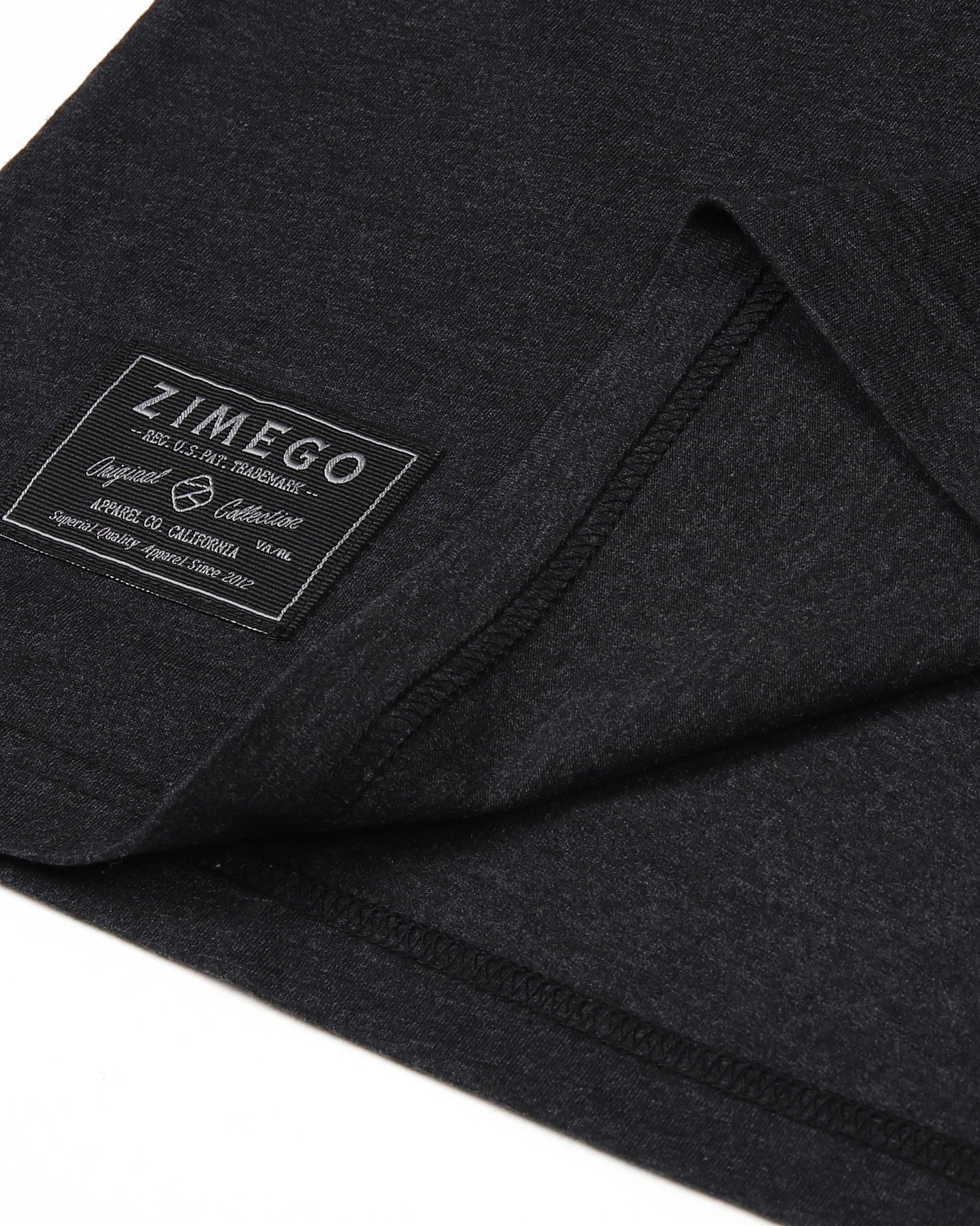 Mens Short Sleeve Raglan Tee - Color Block Retro Casual T-Shirt