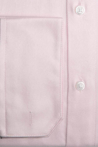 "Jamison" Pink Twill Spread Collar Dress Shirt
