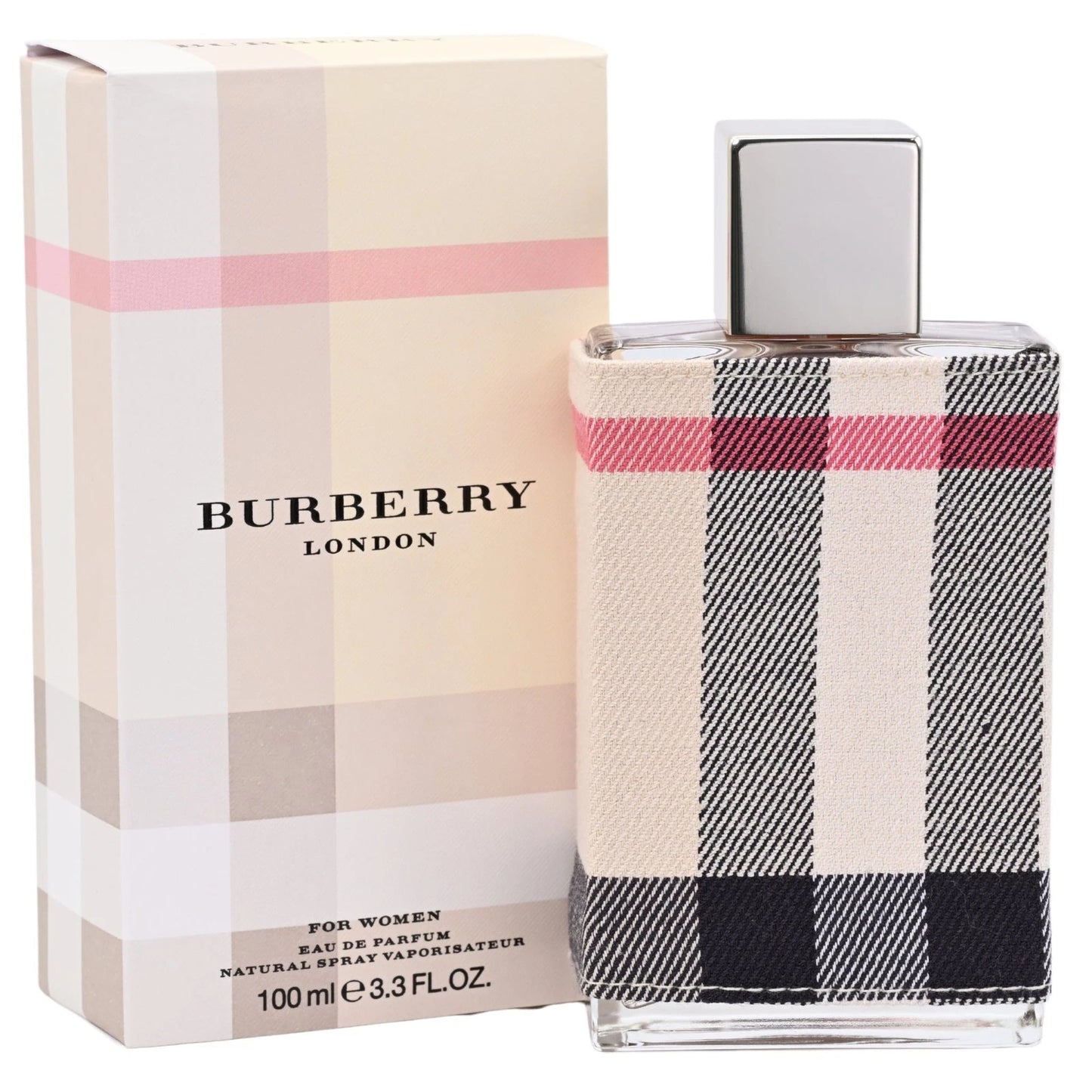 Burberry London Fabric by Burberry 3.3 / 3.4 oz EDP Perfume for Women New In Box